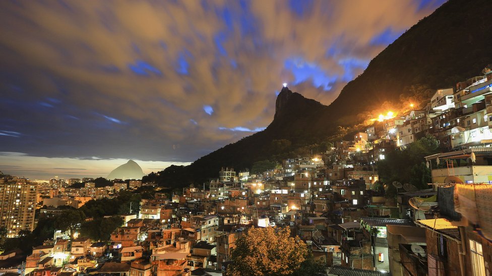 Foto panorámica de Río de Janeiro