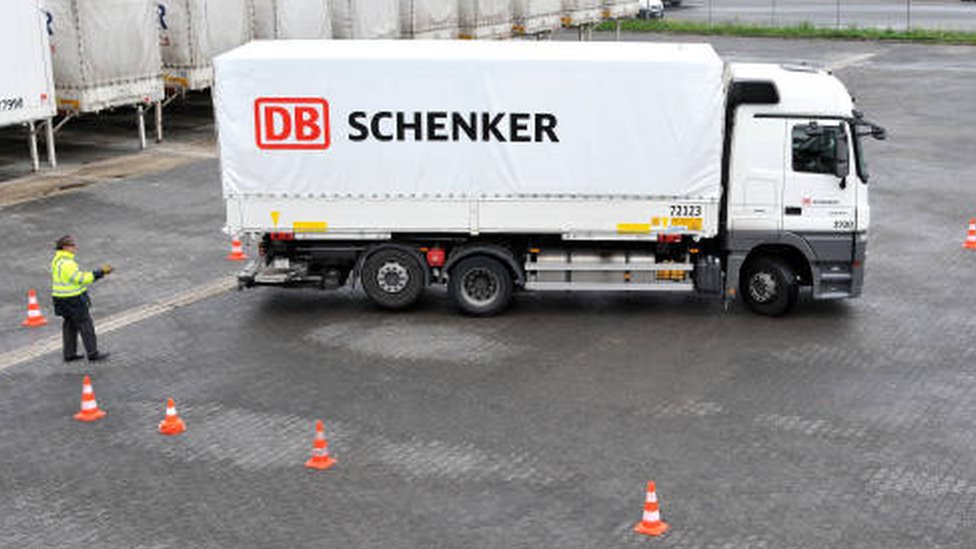 Грузовой автомобиль DB Schenker