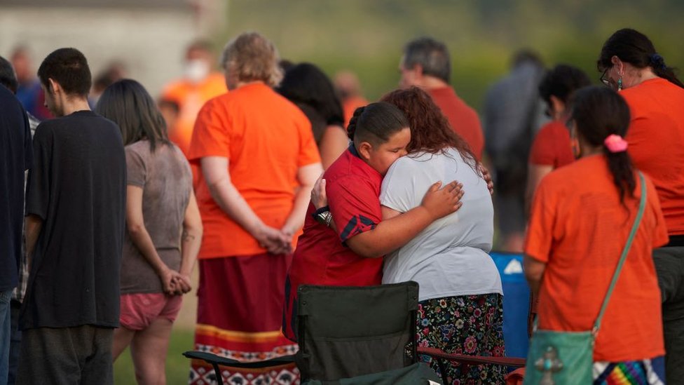 Nearly 200 unmarked graves found near Canada residential school