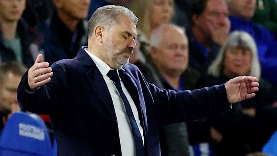 Brighton 3-2 Tottenham: Ange Postecoglou unhappy with 'worst' Spurs defeat  - BBC Sport