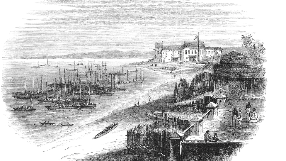 صورة ملف لميناء تجارة الرقيق
