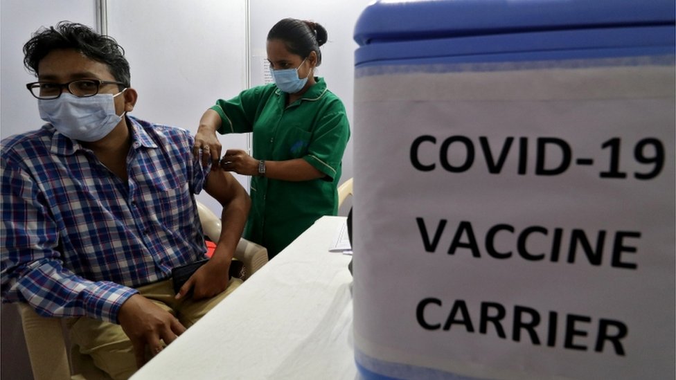 Vacunación en India