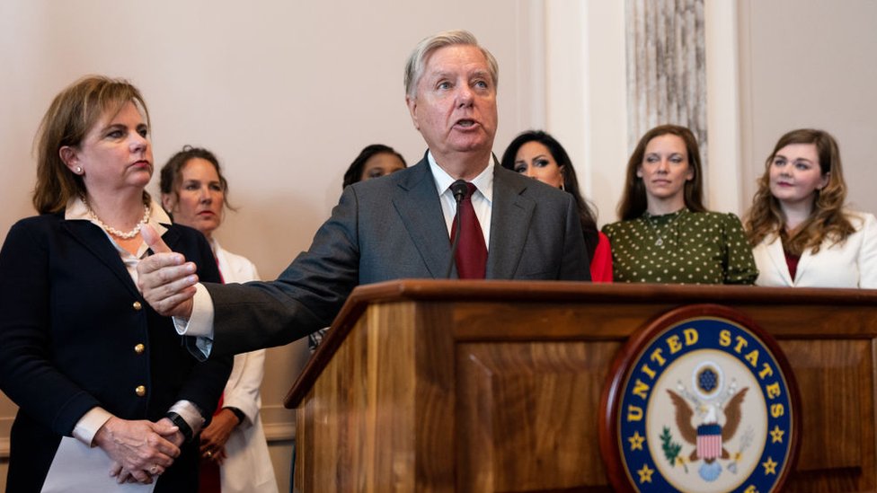 Lindsey Graham at press conference