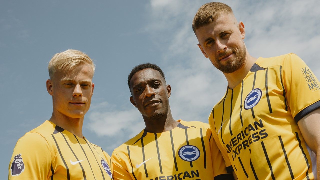 Brighton news: Seagulls unveil new away kit for 2024-25 - BBC Sport