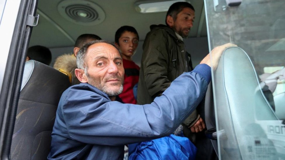 Grupa iseljenika stiže u Jermeniju