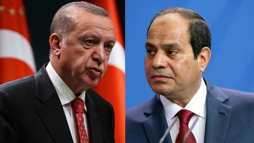 Cumhurbaşkanı Recep Tayyip Erdoğan ve Mısır Cumhurbaşkanı Abdülfettah es-Sisi