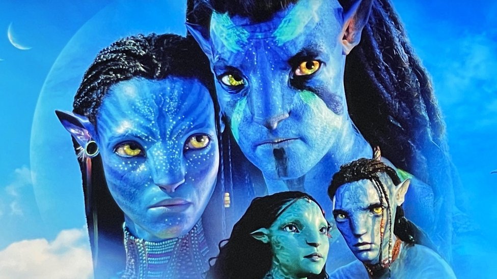 Afiche de promoción de Avatar.