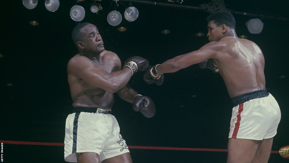 Liston i Ali u borbi 1964. godine.