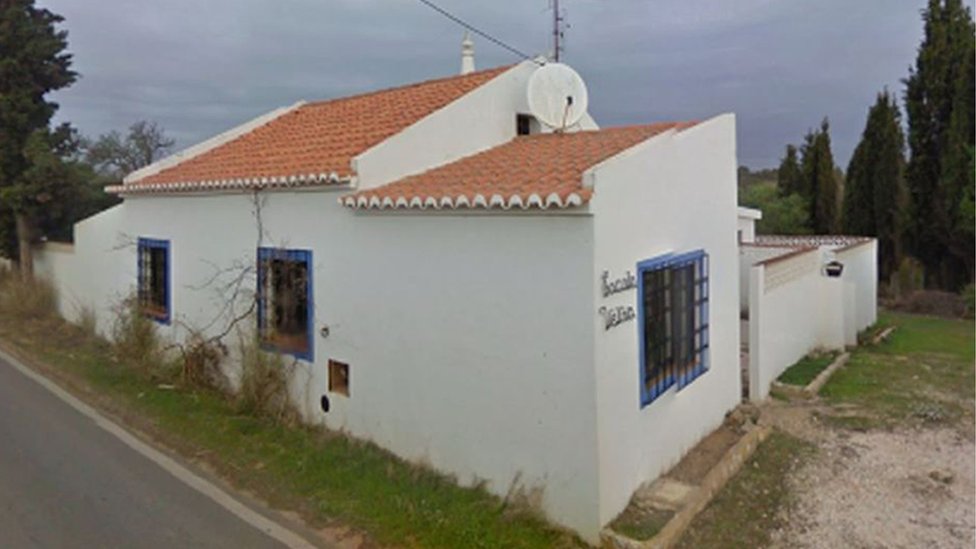 Casa en Portugal vinculada al sospechoso.