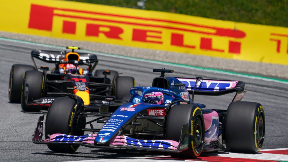 Fernando Alonso of Spain driving the BWT Alpine F1 Team A522 Renault E-Tech RE22 during the F1 Rolex Grand Prix of Austria 2022.