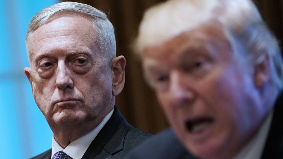 James Mattis: Trump's former defence secretary denounces president