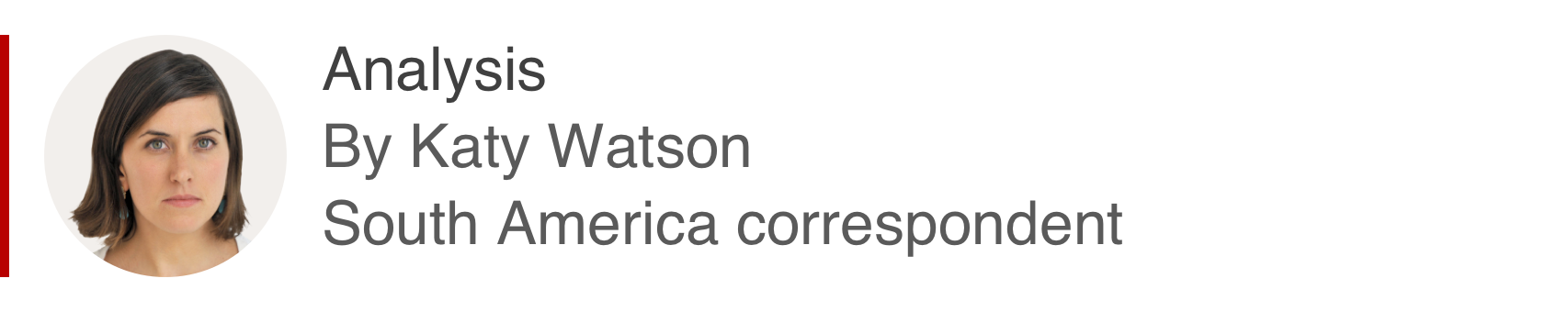 Анализатор Кэти Уотсон, корреспондент из Южной Америки