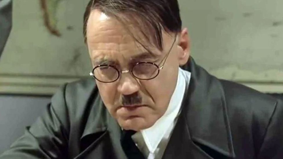 Bruno Ganz playing Adolf Hitler in Downfall