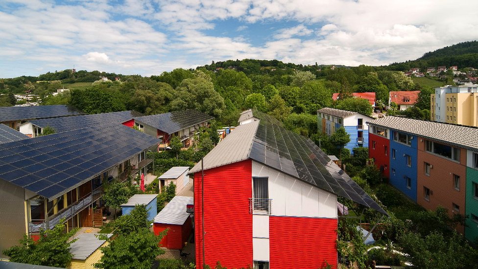 Vauban, un barrio construido con un solo objetivo: ser sostenible. (Foto: Distrito de Vauban) Vauban (Foto: Distrito de Vauban)