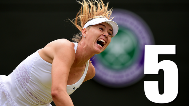Wimbledon: Maria Sharapova beats Zarina Diyas to reach last eight