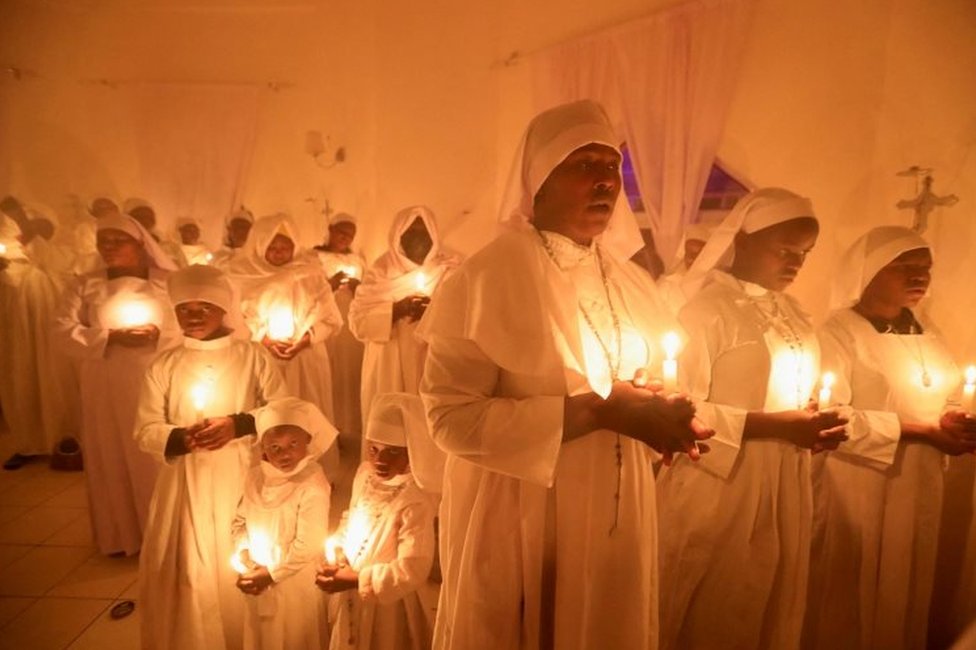 肯尼亞，內羅畢教堂，聖誕子夜彌撒
