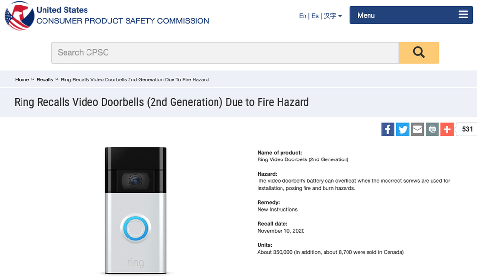 ring doorbell manual