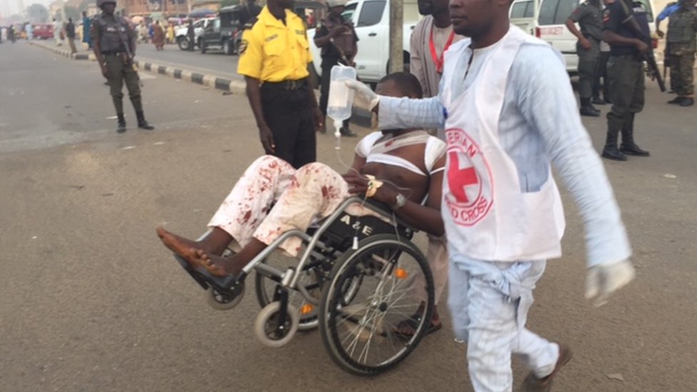 Kano Blasts Twin Bombs In Nigeria Market Kill 11 Bbc News