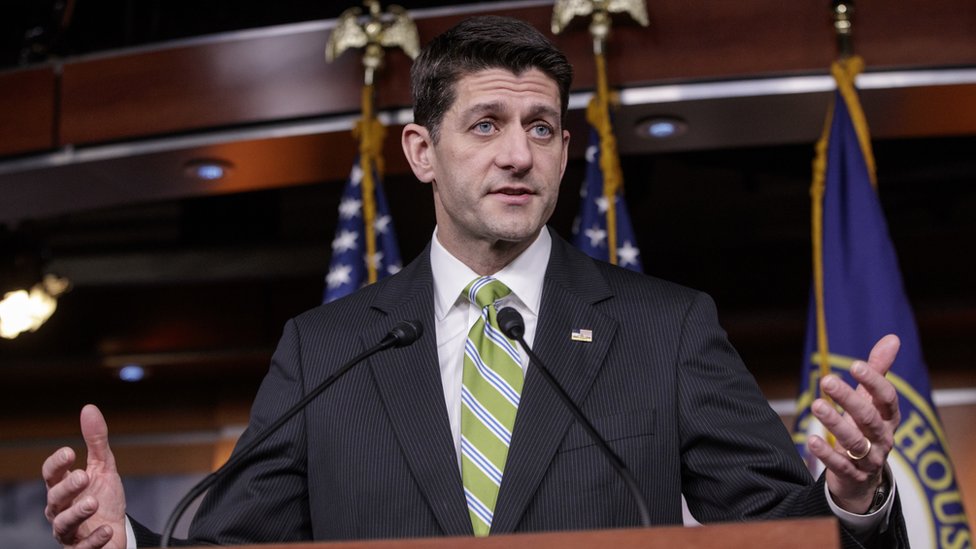 Paul Ryan no pudo controlar la revuelta en las filas republicanas en contra de la AHCA. Paul Ryan.