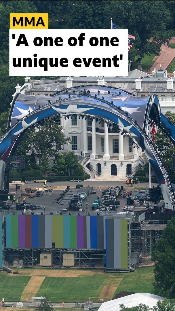 UFC boss Dana White on staging an event at the White House