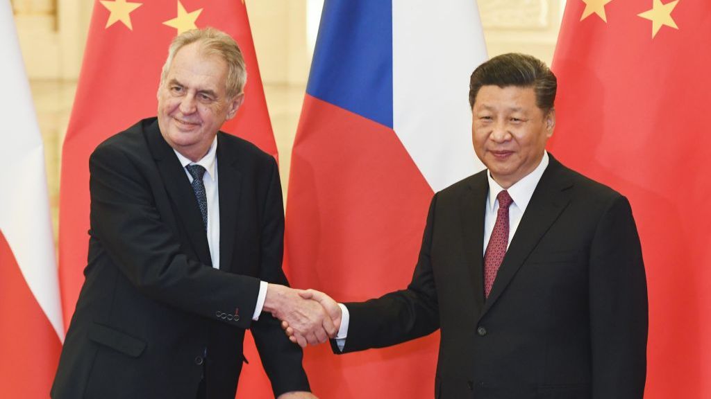 捷克總統澤曼長期與中國關係良好