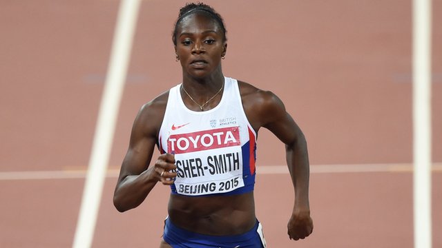 World Championships 2015: Dina Asher-Smith wins 200m semi-final in style
