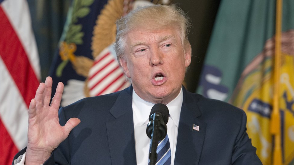 El mandatario estadounidense ha expresado sus dudas sobre los efectos del cambio climático. Donald Trump