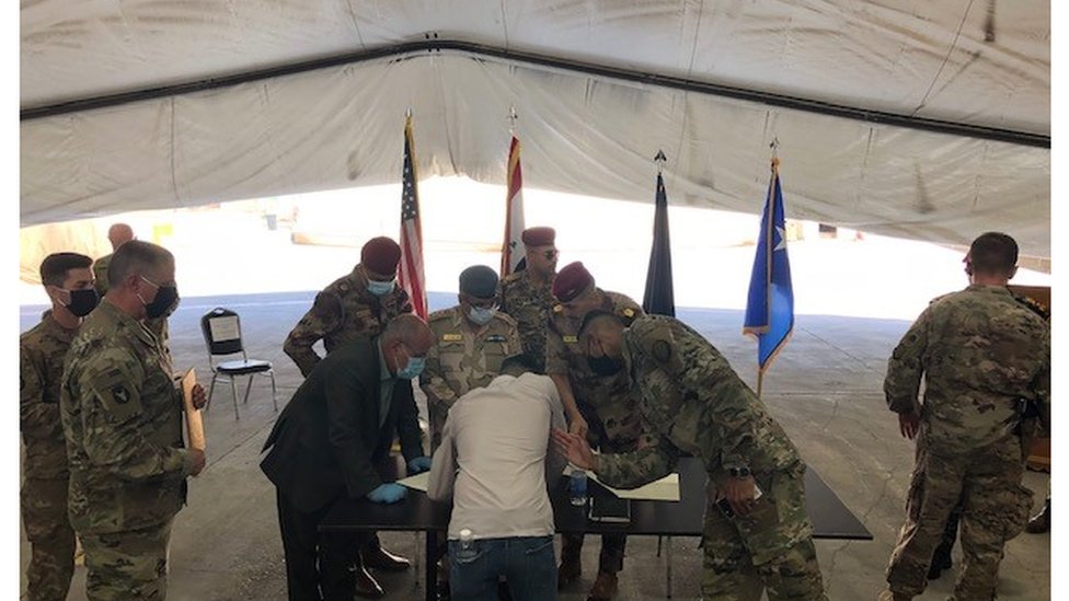 عسكريون أمريكيون في العراق