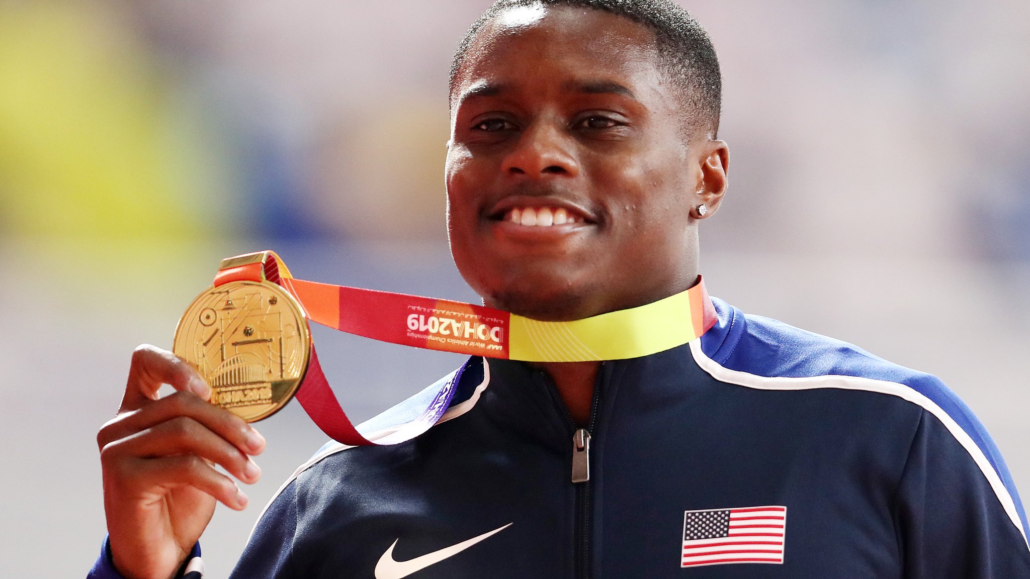 Christian Coleman banned for two years for missing drugs test