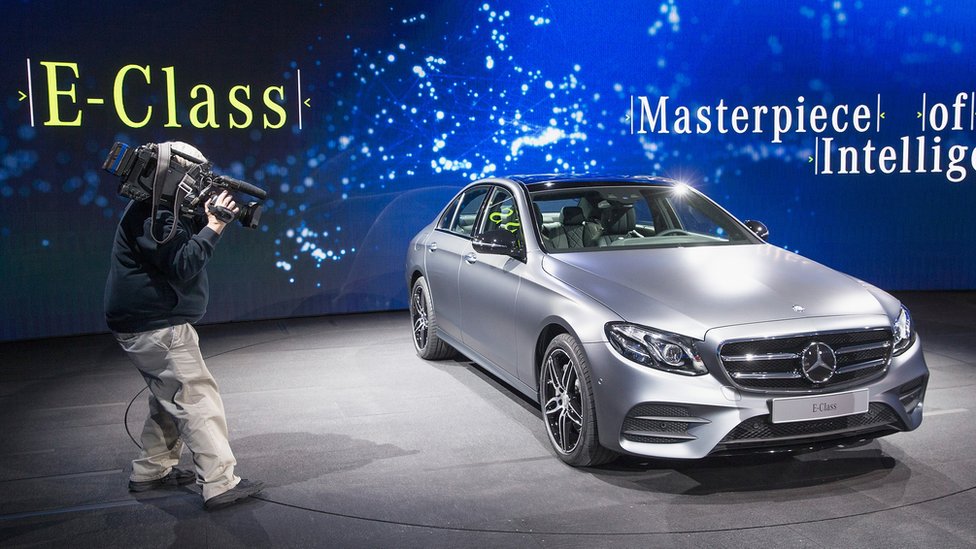 Mercedes E-Class на автосалоне в Детройте