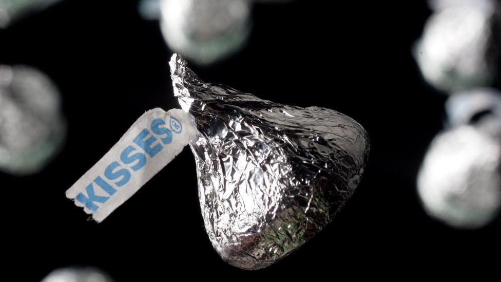 "Beso" de la marca de chocolates Hershey