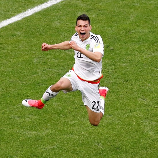 México ha sido el equipo con más posesión en la Copa Confederaciones, además de haber anotado siete goles. Hirving Lozano