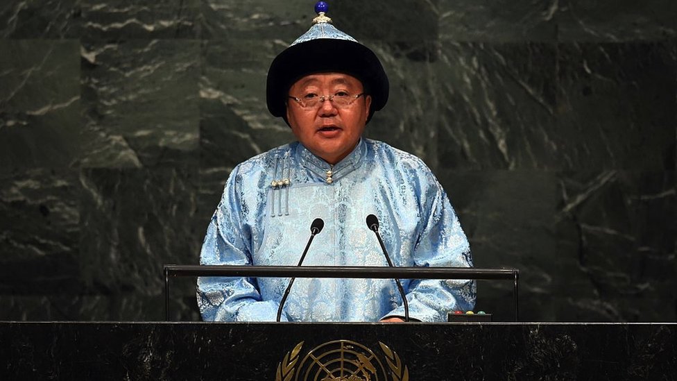 الرئيس المنغولي السابق