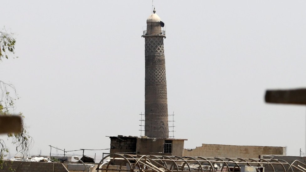 Torre de la mezquita de Al-Nouri