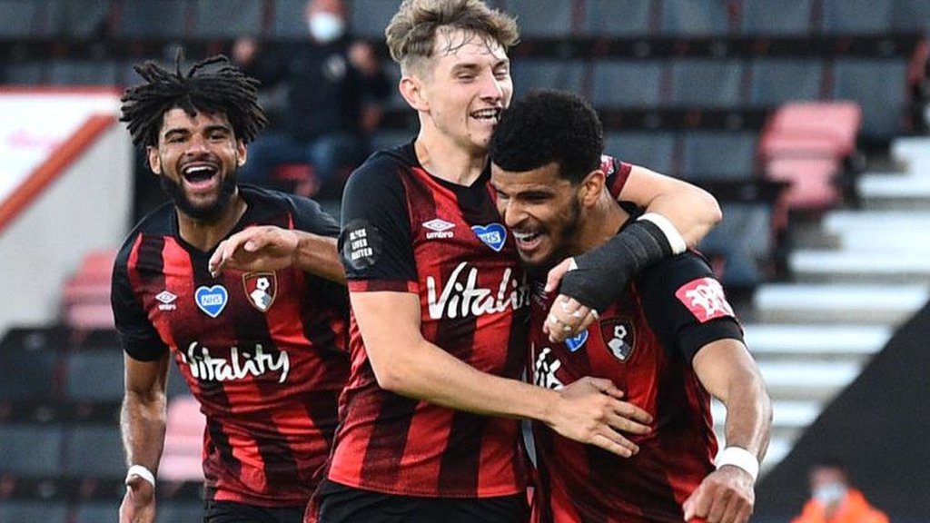 Bournemouth 4-1 Leicester City: Dominic Solanke scores twice for Cherries