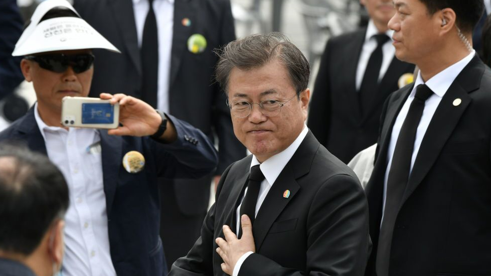 الرئيس الكوري الجنوبي مون جاي