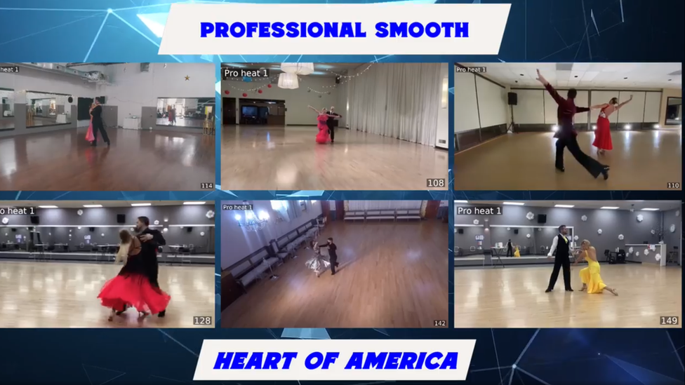 Чемпионат сердца Америки по спортивным танцам
