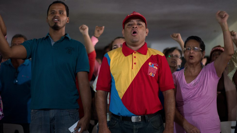 Las Unidades de Batalla Hugo Chávez están presentes en los Clap y en la vida de los barrios populares. Unidades de Batalla Hugo Chávez