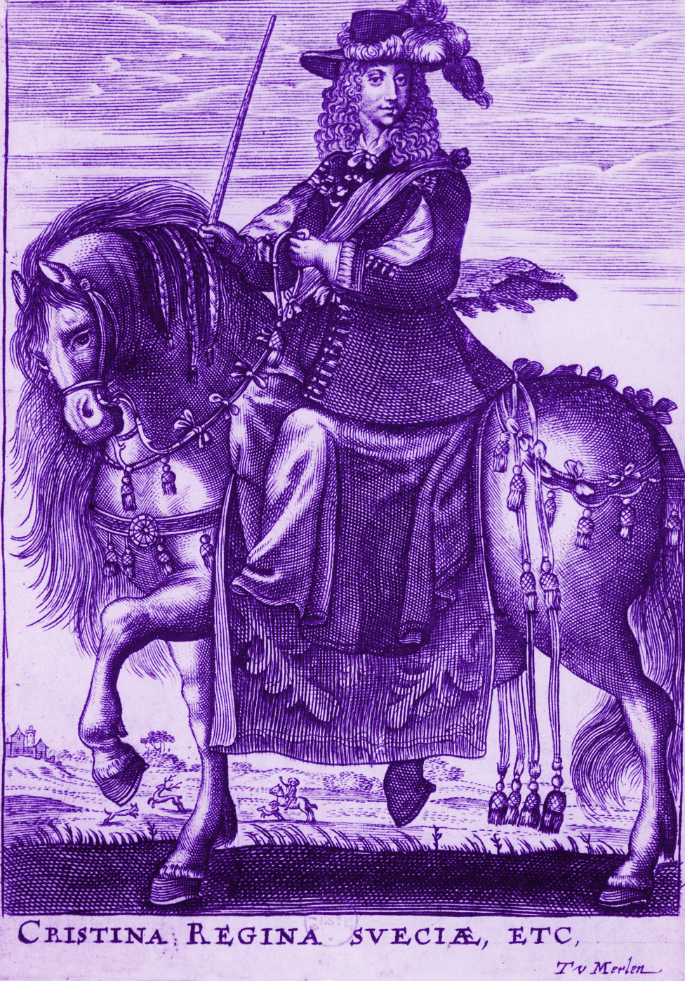 La reina a caballo