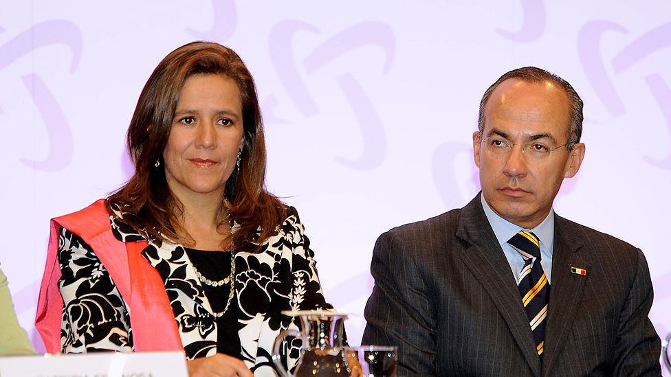Margarita Zavala y Felipe Calderón