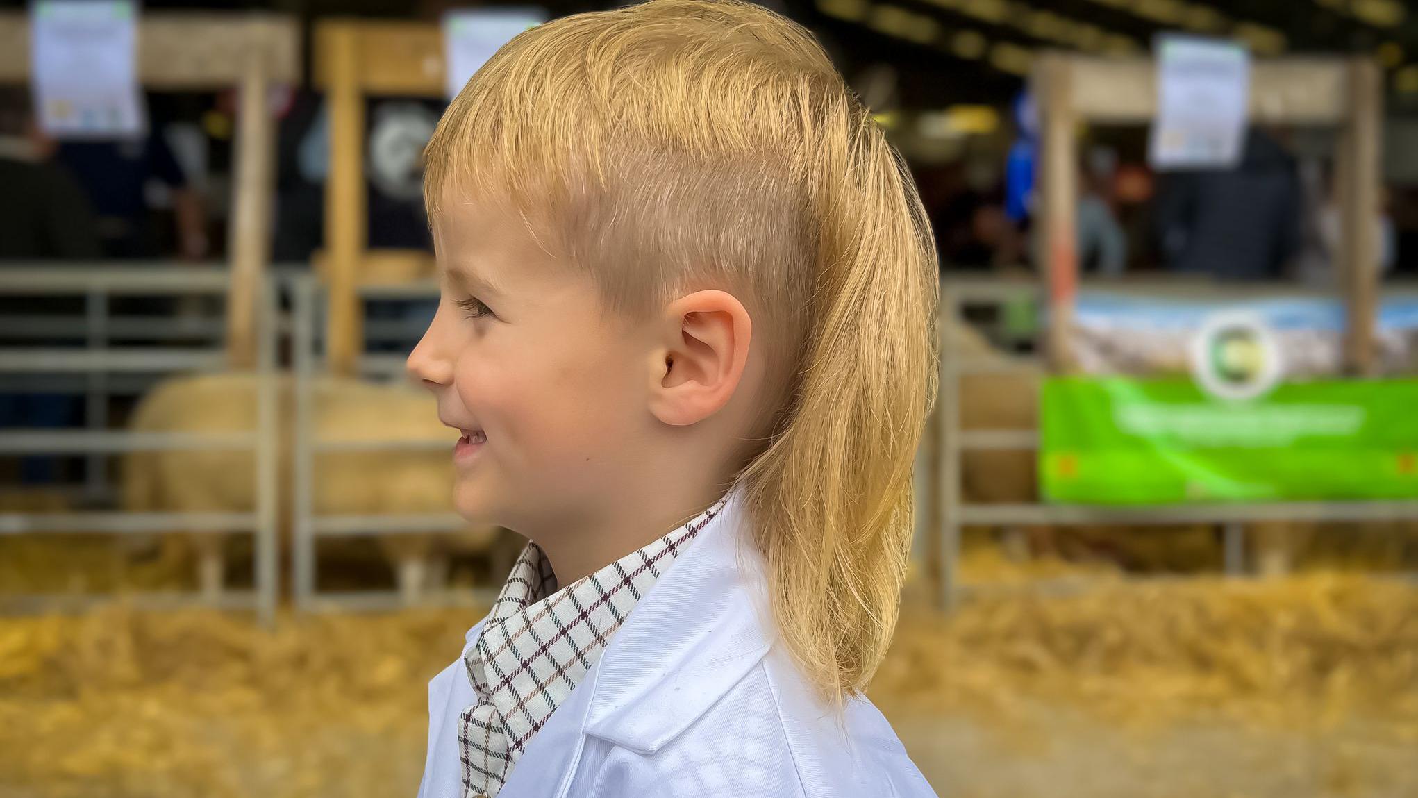 Royal Welsh Show: Mullet hair style the new craze for farmers