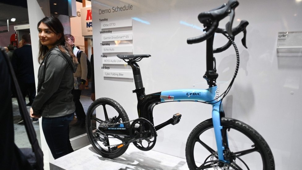 Cybic электрический велосипед со встроенным Alexa