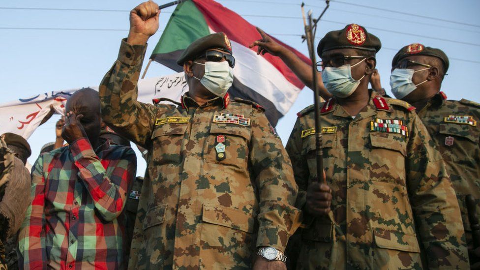 البرهان وقادة الجيش السوداني زاروا الفشقة