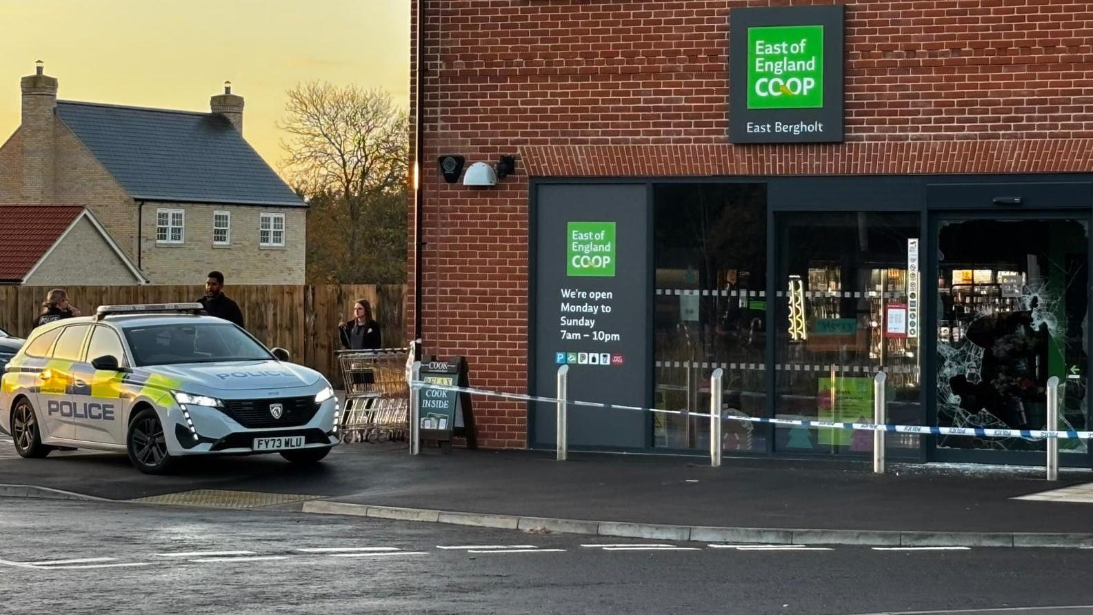 cigarettes co op Cigarettes stolen in early morning East Bergholt Co-op break-in