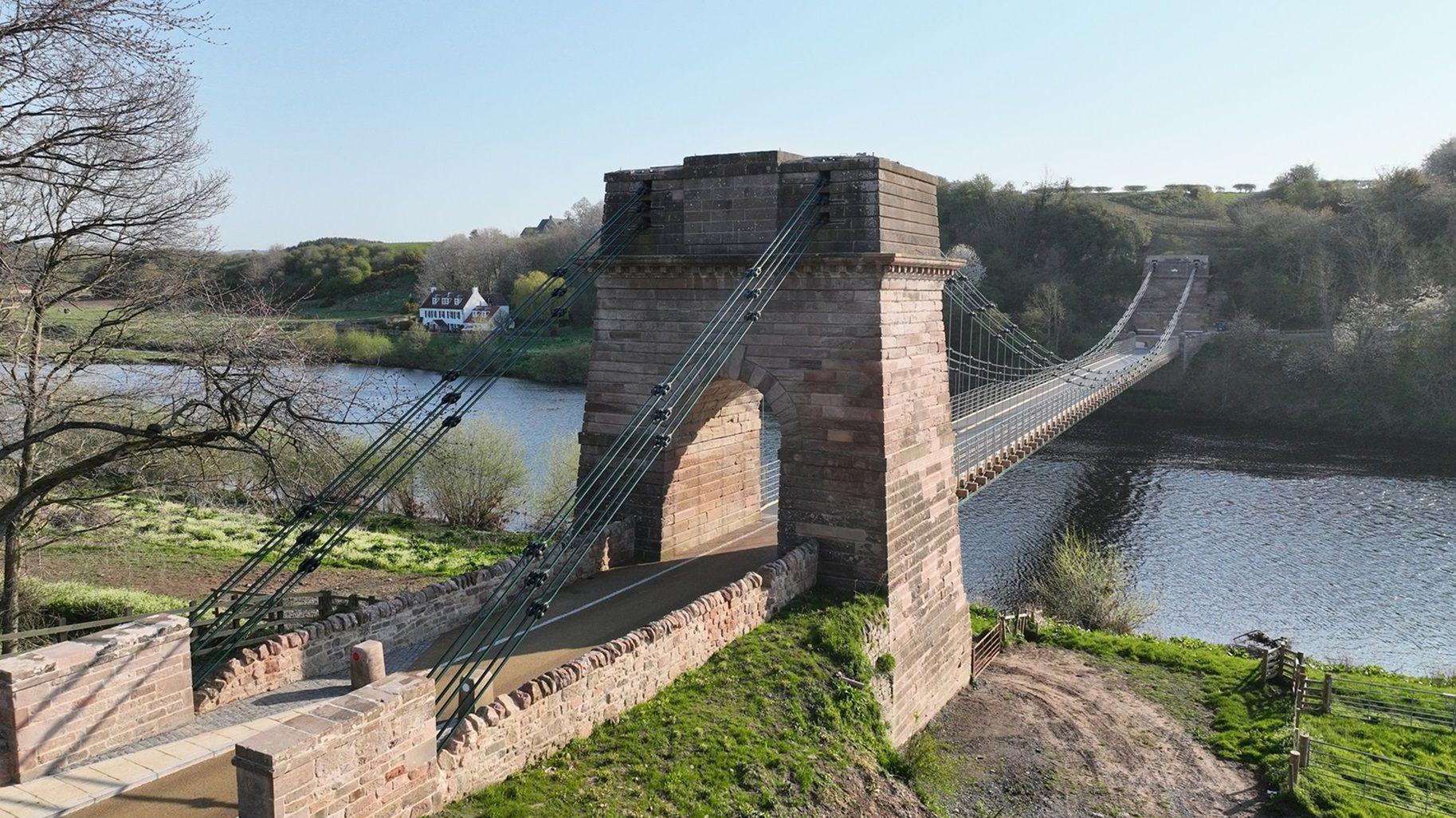 Union Chain Bridge restoration award dedicated to campaigners