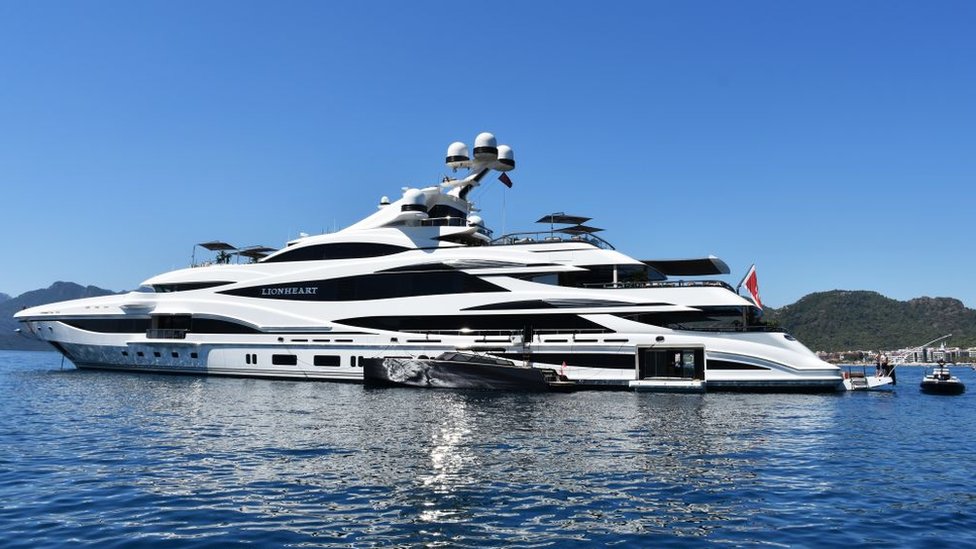 Sir Philip Green owns a luxury yacht called Lionheart
