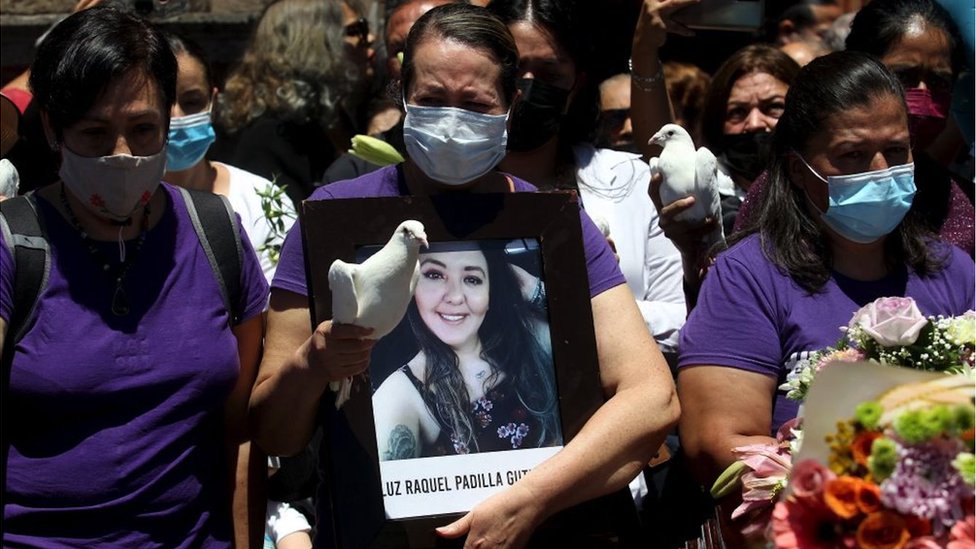 Funeral of Luz Raquel Padilla