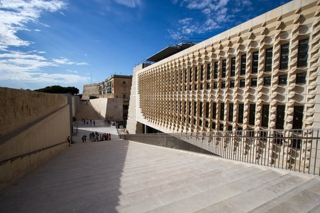 Новое здание парламента в Валлетте