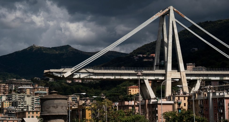 Genoa bridge collapse Italian prosecutors investigate 20 people BBC News