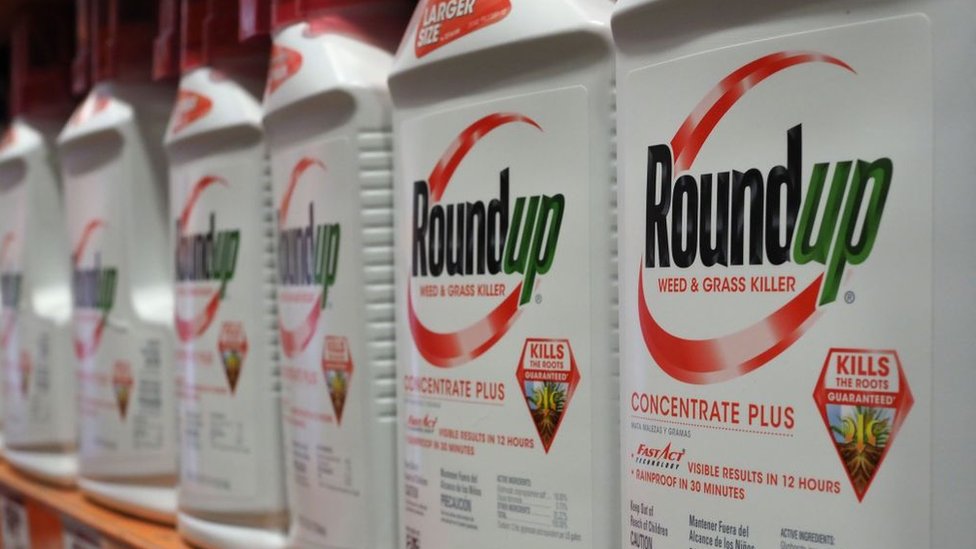 Бутылки Monsanto's Roundup поступят в продажу 19 июня 2018 года в розничном магазине в Глендейле, Калифорния